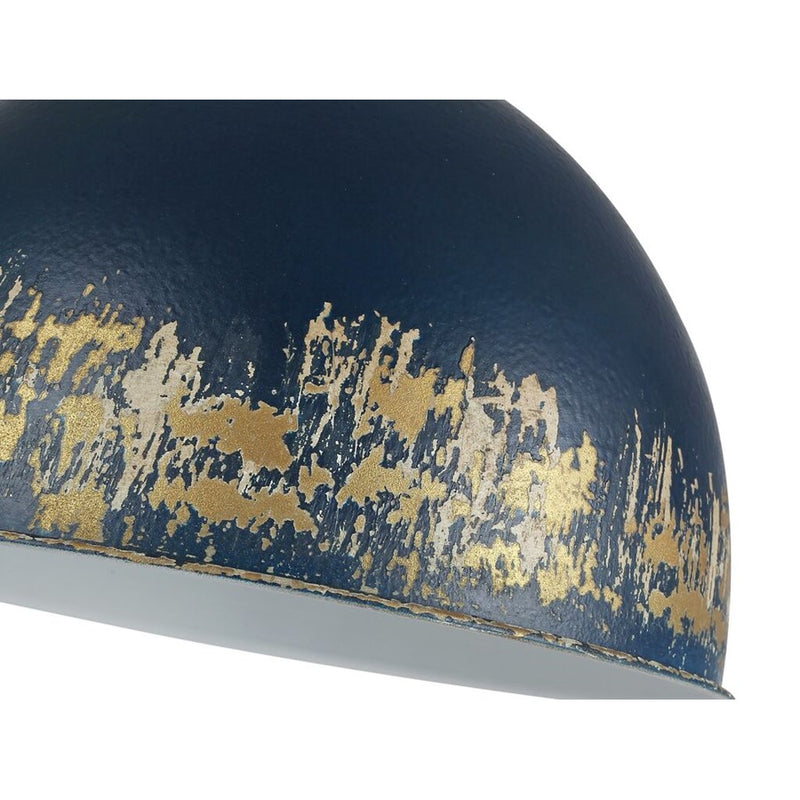 Golden Alison 1-Light Pendant, Vintage Gold/Antique Matte Navy