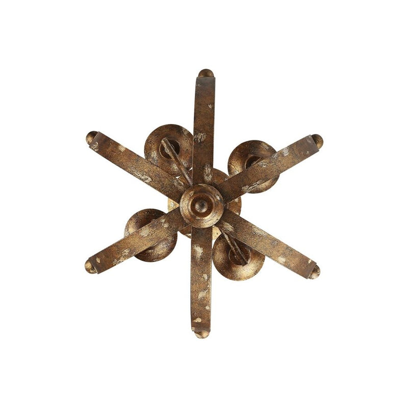 Golden Lighting Victoria 4-Light Pendant, Heirloom Gold/No Shade