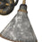 Golden Lighting Jasper 2 Light Bath Vanity, Black Iron/Steel