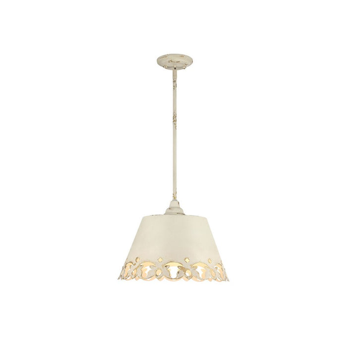 Golden Lighting Eloise 3-Light Pendant, Antique Ivory/Antique Ivory - 0883-3PAI