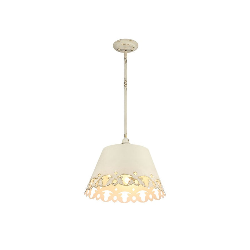 Golden Lighting Eloise 3-Light Pendant, Antique Ivory/Antique Ivory