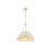 Golden Lighting Eloise 5-Light Pendant, Antique Ivory/Antique Ivory
