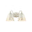 Golden Eloise 2-Light Vanity Light, Antique Ivory/Antique Ivory