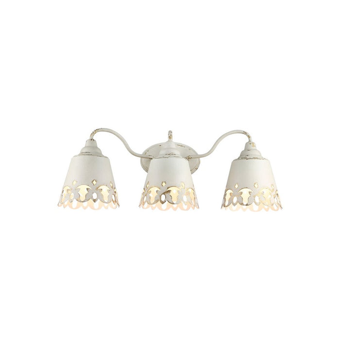 Golden Eloise 3-Light Vanity Light, Antique Ivory/Antique Ivory - 0883-BA3AI