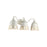 Golden Eloise 3-Light Vanity Light, Antique Ivory/Antique Ivory