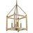Golden Lighting Orville 4 Light Pendant, Burnished Chestnut