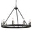 Golden Lighting Alastair Chandelier, Matte Black