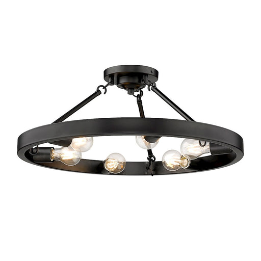 Golden Lighting Castile Light Semi-Flush