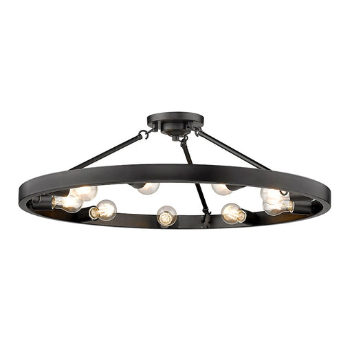 Golden Lighting Castile Light Semi-Flush
