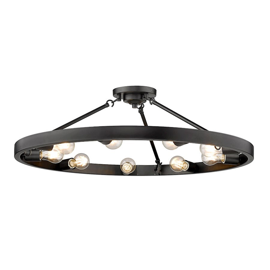 Golden Lighting Castile Light Semi-Flush