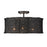 Golden Lighting Erma 3-Light Semi Flush Mount