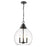 Golden Lighting Ariella 3 Light Pendant/Hammered Clear