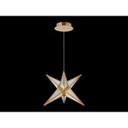 Golden Lighting Spectrum 18" LED Pendant, Rose Gold/No Shade - 1555-18RG