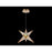 Golden Lighting Spectrum 18" LED Pendant, Rose Gold/No Shade - 1555-18RG