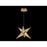 Golden Lighting Spectrum 18" LED Pendant, Rose Gold/No Shade
