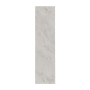 Golden Lighting Stratum 18in 1-Light Vanity Light | Modern Brushed Nickel and Jazz White Marble | Bathroom Vanity | Model 1672-BA18 BN-JW