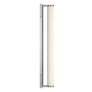 Golden Lighting Stratum 24in Integrated LED Vanity Light | Modern Brushed Nickel and Persian Green Marble | Bathroom | Model 1672-BA24 BN-PRG