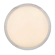 Golden Lighting Cameron 24in Integrated LED Pendant | Modern Polished Nickel and Etched Glass | Kitchen Island & Dining Room | Model 1700-24 PN-EG