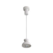 Golden Lighting Vintra 7in 1-Light LED Pendant | Modern Sand White and Chrome Steel | Kitchen Island & Dining Room | Model 1816-2S SNW-CH