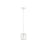 Golden Lighting Smyth 1-Light Mini Pendant, Natural White/No Shade