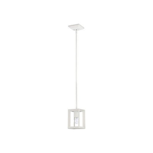 Golden Lighting Smyth 1-Light Mini Pendant, Natural White/No Shade