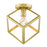 Golden Lighting Cassio 1 Light Flush Mount