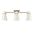 Golden Lighting Reeva Semi Flush Mount, Brass