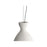 Golden Aethera 10" LED Pendant, White Sandstone Cement