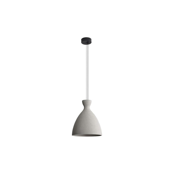 Golden Lighting Aethera 14" LED Pendant, Grey Cement/Grey Cement - 2173-14GCT