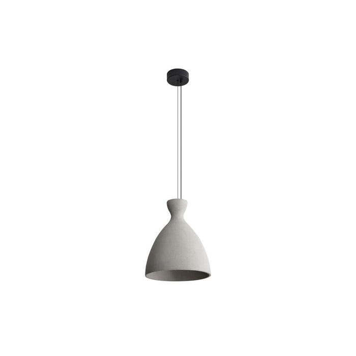 Golden Lighting Aethera 14" LED Pendant, Grey Cement/Grey Cement