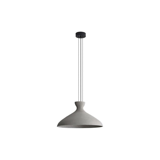 Golden Lighting Aethera 22" LED Pendant, Grey Cement/Grey Cement - 2173-22GCT