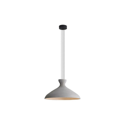 Golden Lighting Aethera 22" LED Pendant, Grey Cement/Grey Cement