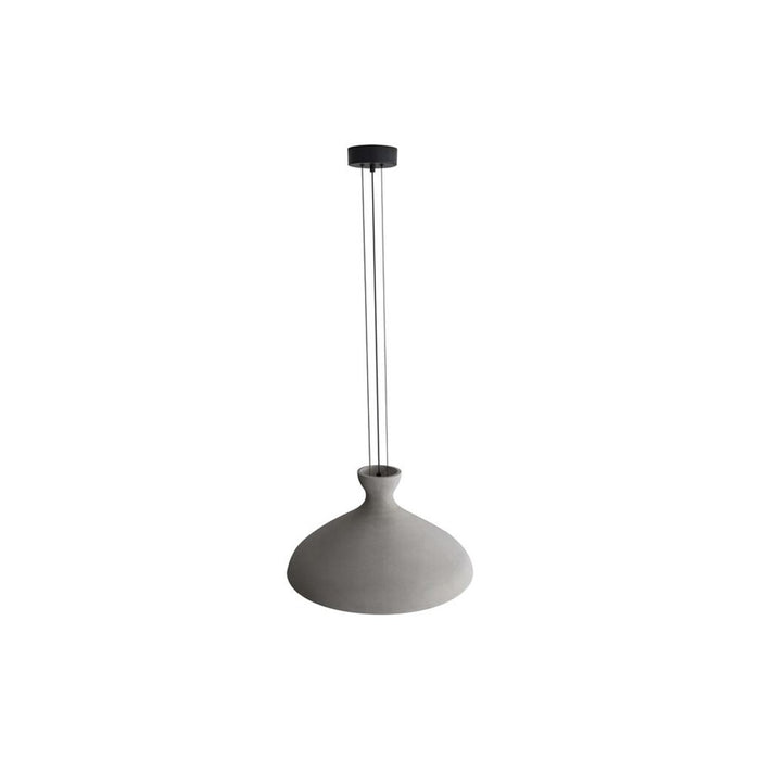 Golden Lighting Aethera 22" LED Pendant, Grey Cement/Grey Cement