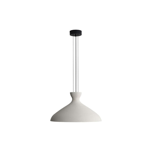 Golden Aethera 22" LED Pendant, White Sandstone Cement - 2173-22WCT