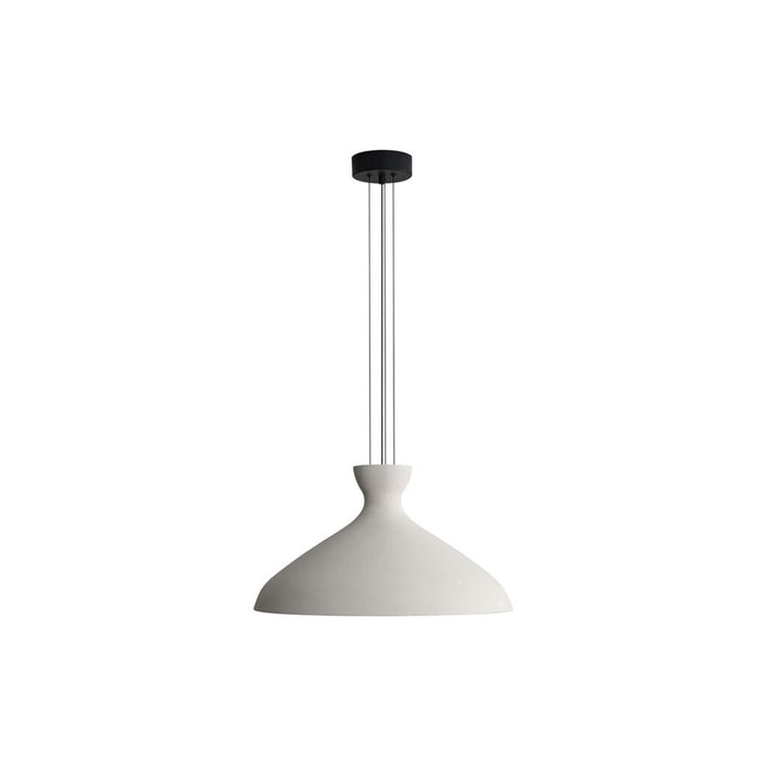 Golden Aethera 22" LED Pendant, White Sandstone Cement - 2173-22WCT