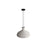 Golden Aethera 22" LED Pendant, White Sandstone Cement