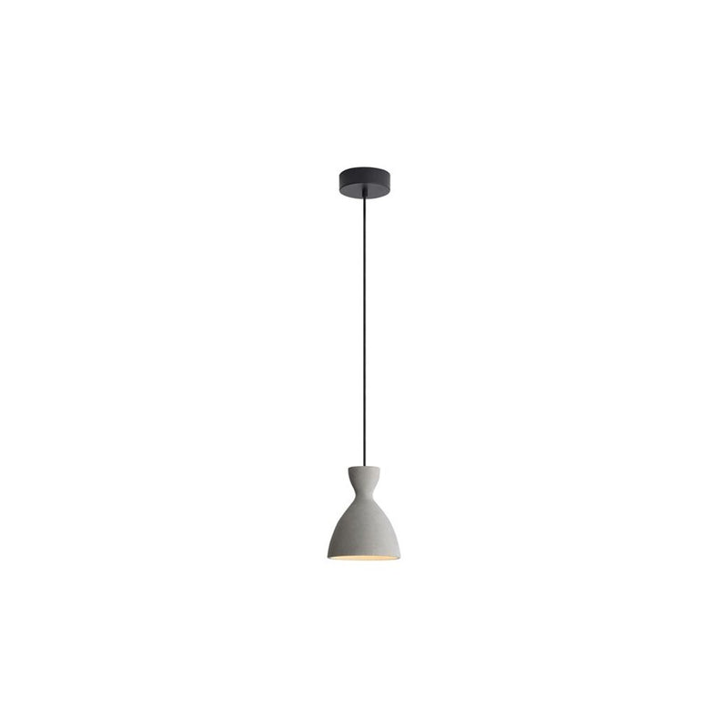 Golden Lighting Aethera 7" LED Pendant, Grey Cement/Grey Cement