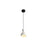Golden Aethera 7" LED Pendant, White Sandstone Cement