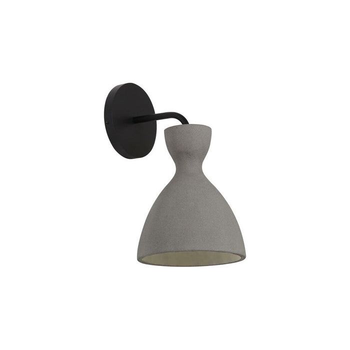 Golden Aethera LED Wall Sconce, Outdoor, Grey Cement/Grey Cement