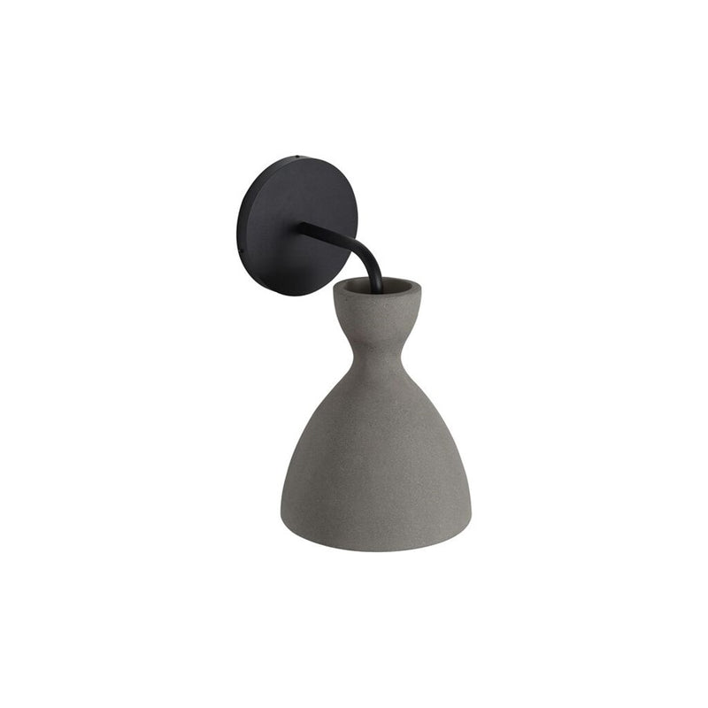 Golden Aethera LED Wall Sconce, Outdoor, Grey Cement/Grey Cement