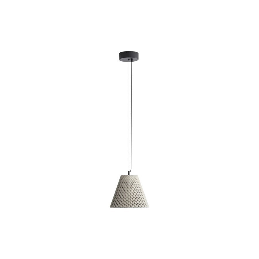 Golden Lighting Clarus 10" LED Pendant, Grey Cement/Grey Cement - 2419-10GCT