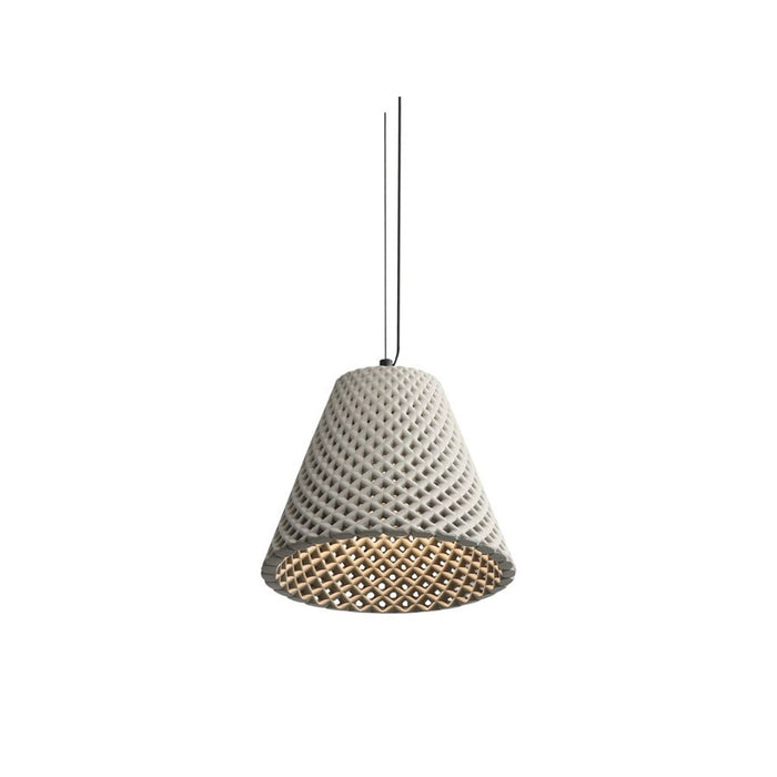 Golden Lighting Clarus 10" LED Pendant, Grey Cement/Grey Cement