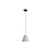 Golden Clarus 10" LED Pendant, White Sandstone Cement - 2419-10WCT
