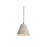 Golden Clarus 10" LED Pendant, White Sandstone Cement
