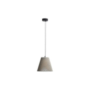 Golden Lighting Clarus 14" LED Pendant, Grey Cement/Grey Cement - 2419-14GCT