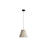 Golden Clarus 14" LED Pendant, White Sandstone Cement - 2419-14WCT