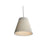 Golden Clarus 14" LED Pendant, White Sandstone Cement