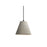 Golden Lighting Clarus 8" LED Pendant, Grey Cement/Grey Cement