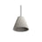 Golden Lighting Clarus 8" LED Pendant, Grey Cement/Grey Cement