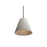 Golden Lighting Clarus 8" LED Pendant, Grey Cement/Grey Cement